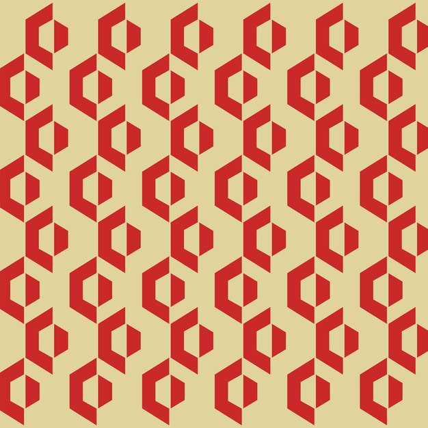 Vector geométrico abstracto tribal de patrones sin fisuras Fondo poligonal de diseño plano vectorial libre