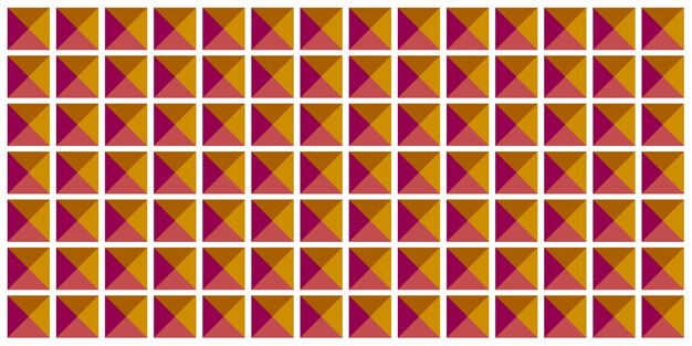 Vector geométrico de color marrón suave con rayas de cuadrados blancos