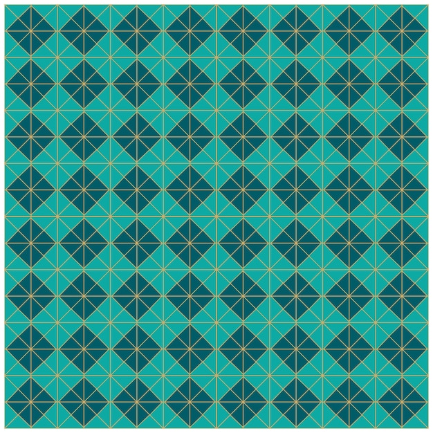 Vector geométrico inconsútil cuadrados rejilla repetible textura vintage rectángulo patrón de fondo