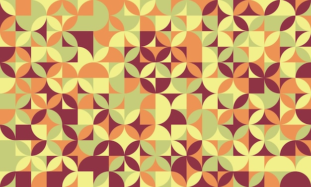 Vector geométrico moderno con formas mínimas limpias Ideal para carteles de moda fondos abstractos y patrones textiles sin costuras con un toque creativo