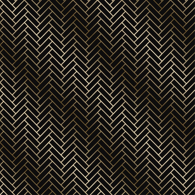 Vector geométrico patrón creativo simple diseño de oro de lujo sin costuras fondo de azulejos rico