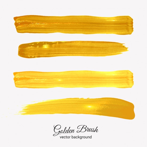 Vector de Golden Brush