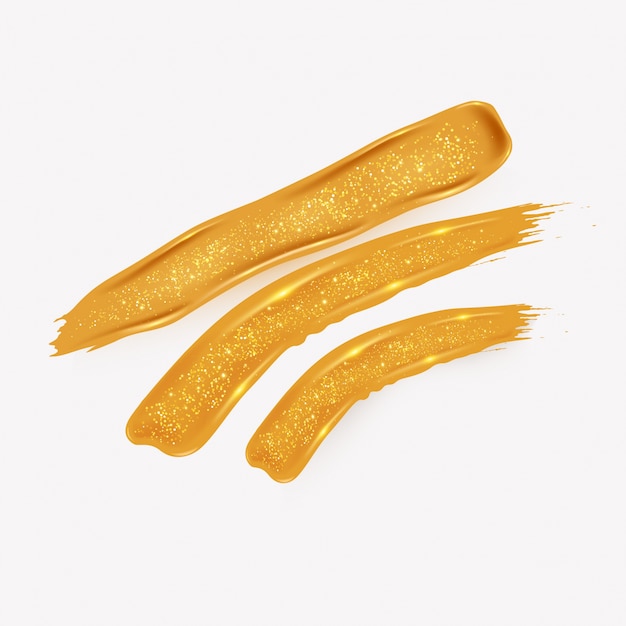 Vector de Golden Brush