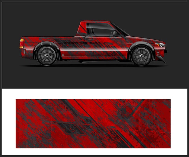 Vector gráfico para adhesivas de envoltura de automóviles