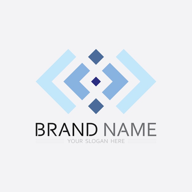 Vector gráfico de diseño de íconos y logotipos comerciales