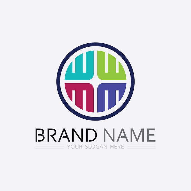 Vector gráfico de diseño de íconos y logotipos comerciales