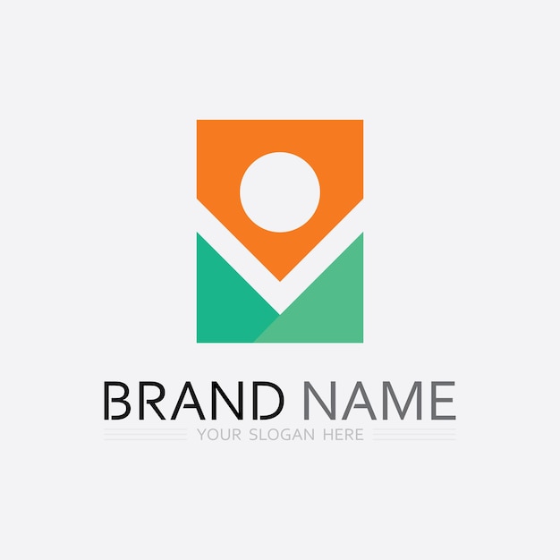 Vector gráfico de diseño de íconos y logotipos comerciales