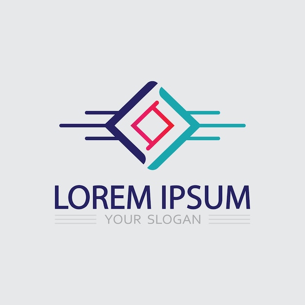 Vector gráfico de diseño de íconos y logotipos comerciales