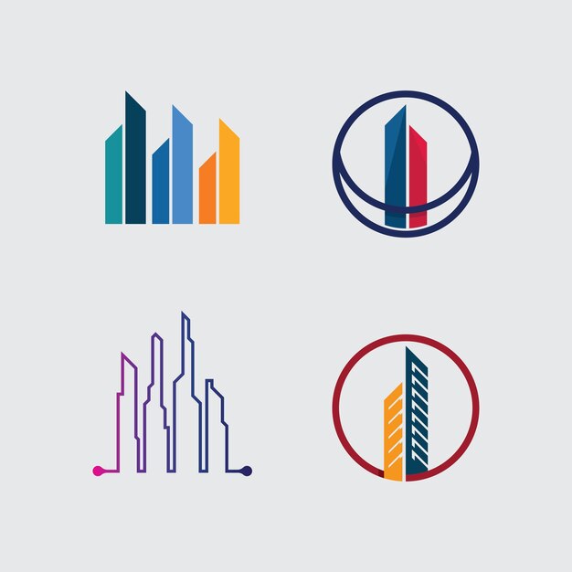 Vector gráfico de diseño de íconos y logotipos comerciales