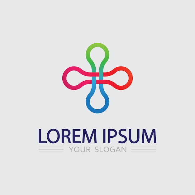 Vector gráfico de diseño de íconos y logotipos comerciales