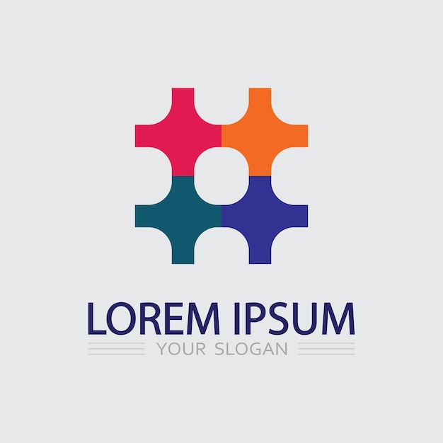 Vector gráfico de diseño de íconos y logotipos comerciales