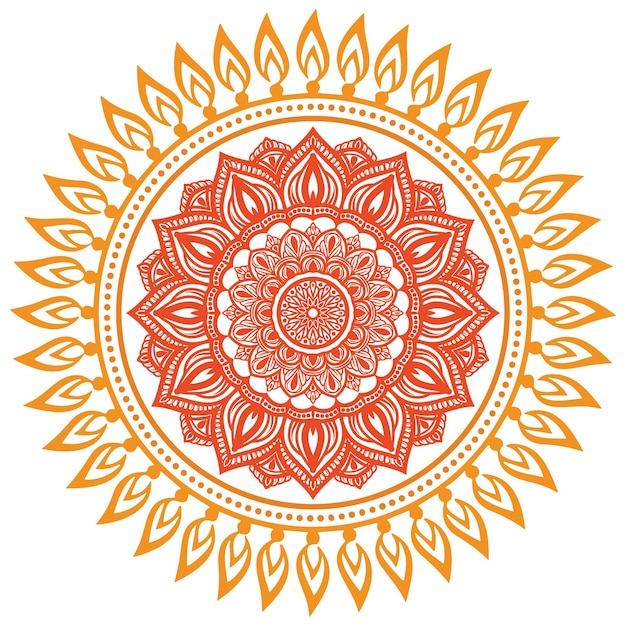 Vector Gratis Mandalas florales coloridos