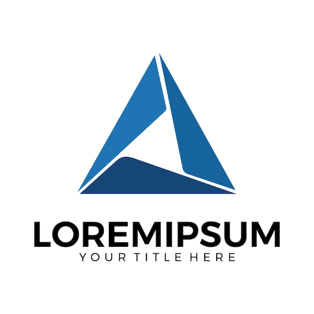 Vector gratuito de ideas de diseño de logotipos de empresas
