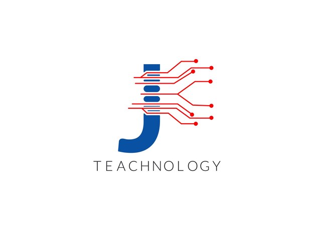 Vector gratuito Logotipo de tecnología creativa.