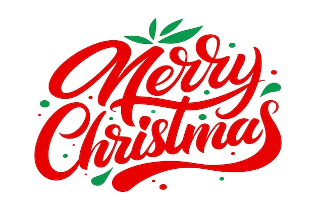 Vector gratuito Tipografía de letras navideñas antiguas