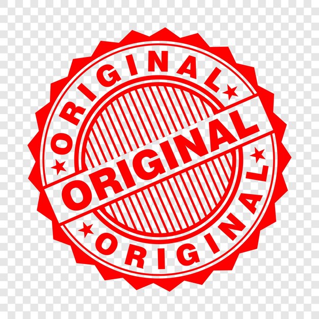 Vector de grunge de sello original