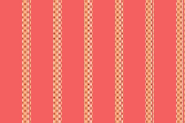 Vector de habilidad tela vertical sitio web textil textura de fondo líneas curvas patrón de rayas sin costuras en colores rojo y ámbar