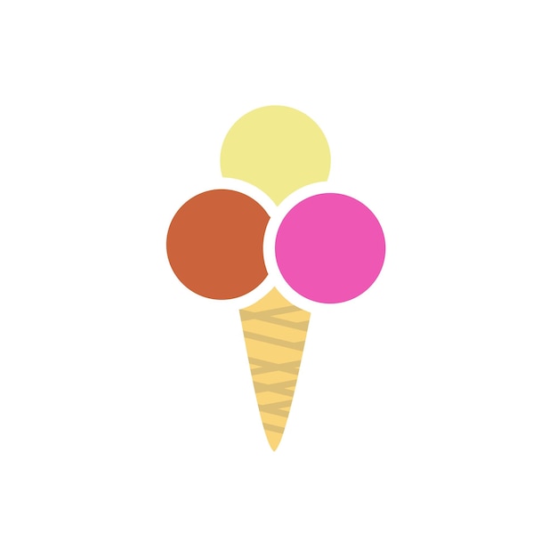 Vector de helado