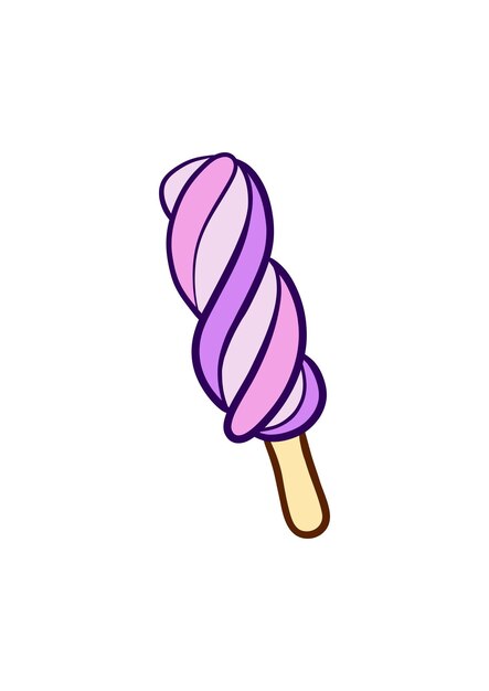 Vector de helados