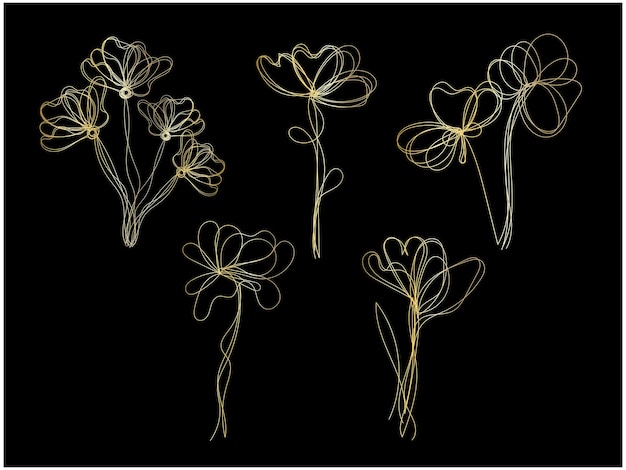 Vector hermoso decorativo colorido fondo floral