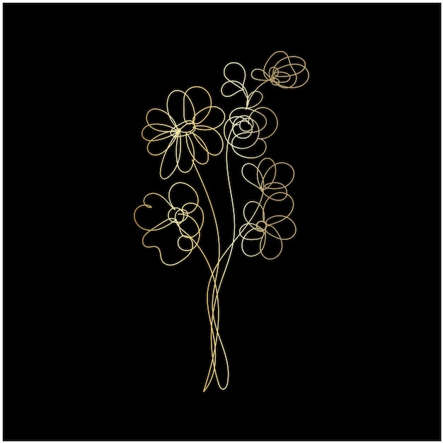 Vector hermoso decorativo colorido fondo floral