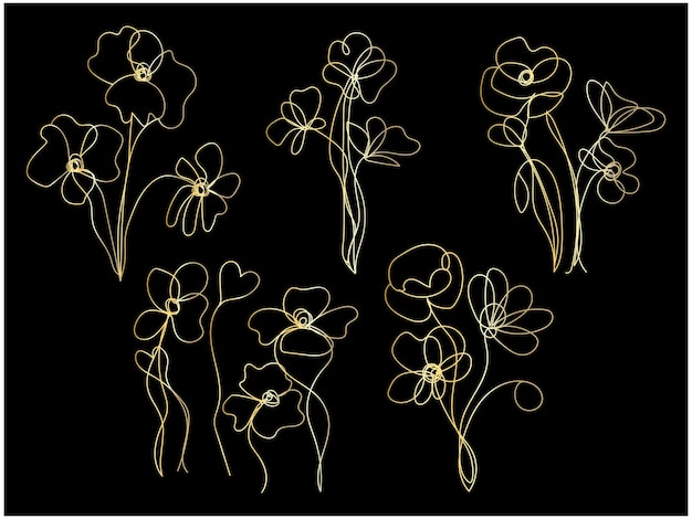 Vector hermoso decorativo colorido fondo floral