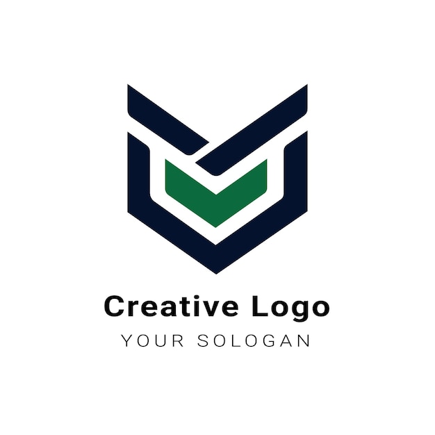 Vector hermoso diseño creativo de logotipo de negocio