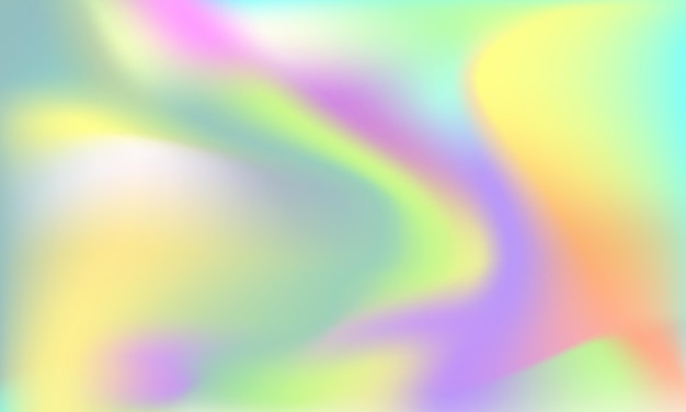 Vector hermoso holográfico colorido papel pintado brillante