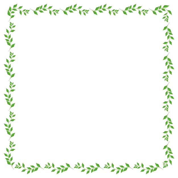 Vector hermoso marco floral último elemento de diseño