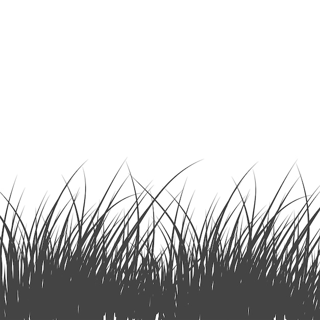 Vector de hierba verde natural para el diseño eco-biológico y de la naturaleza