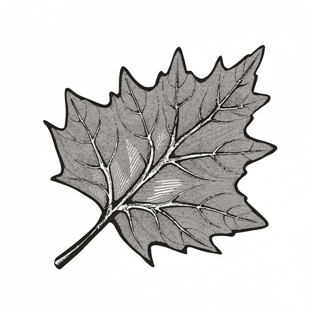 Vector de las hojas de castaño