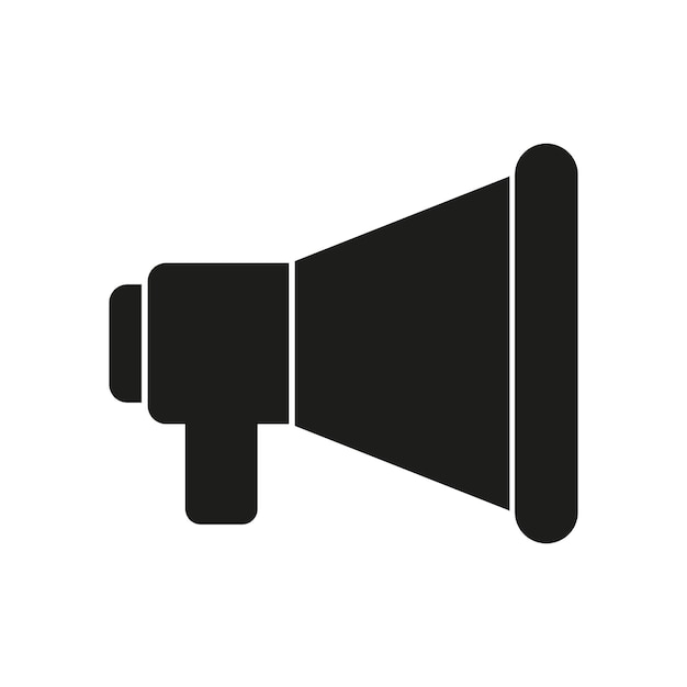 Vector del icono del altavoz