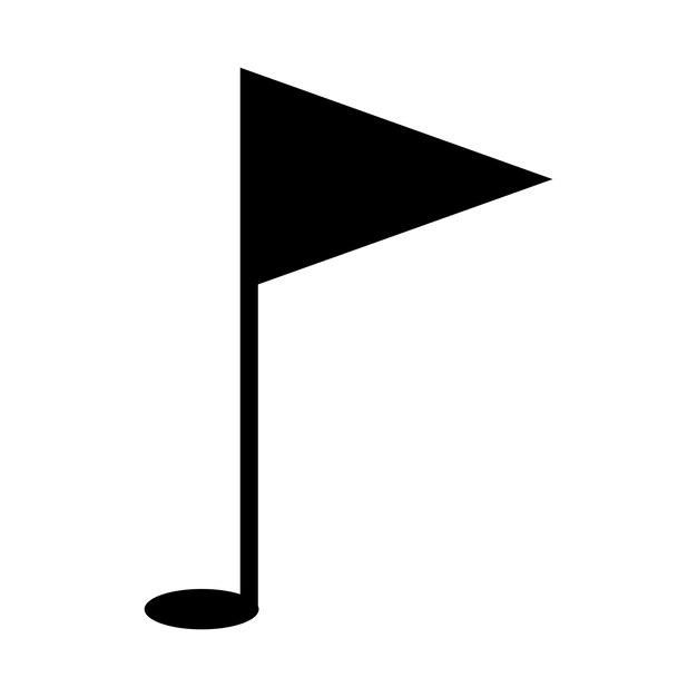 Vector de icono de bandera