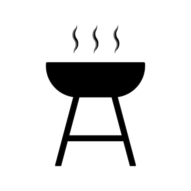 vector de icono de barbacoa