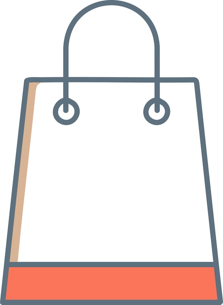 Vector de icono de la bolsa de compras Vector de iconos de compras 1