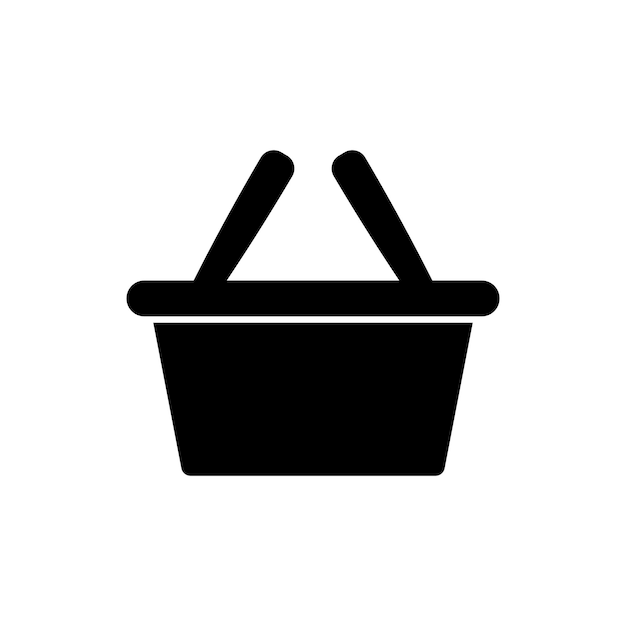 Vector de icono de bolsa de compras