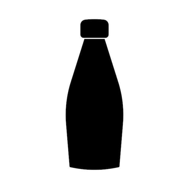 Vector de icono de botella de refresco