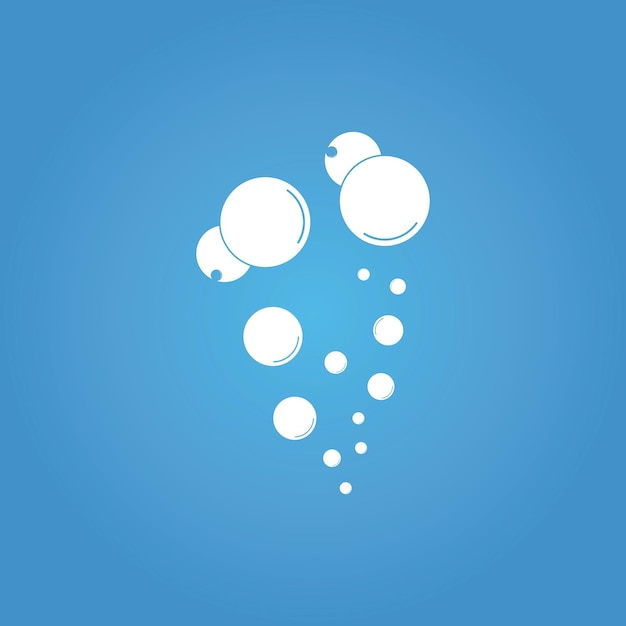 Vector de icono de burbuja