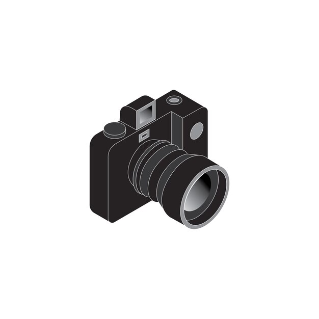 Vector icono de cámara