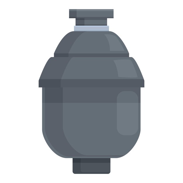 Vector de icono de contenedor de desechos de alimentos Vector de dibujos animados Separación de contenedores de reciclaje Caja de clasificación