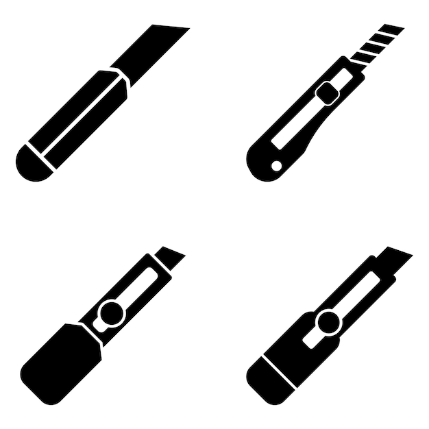 Vector del ícono del cortador