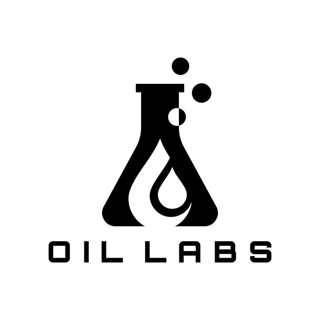 Vector de icono de diseño de logotipo de laboratorio