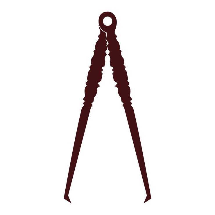 Vector vector de icono divisoragrimensor y geometríaingenieroarquitectosímbolo de la escuelailustración vectorial planavector de imagenielles