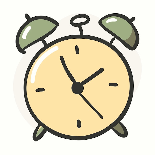 Vector de icono de Doodle dibujado a mano en un fondo blanco aislado 7