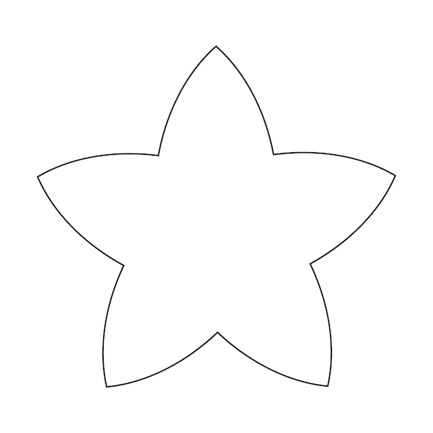 Vector icono de estrella