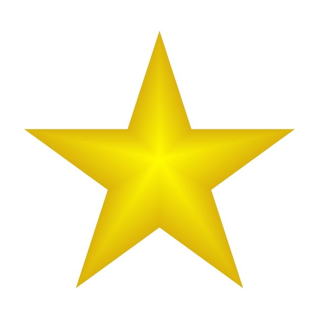 Vector de icono de estrella