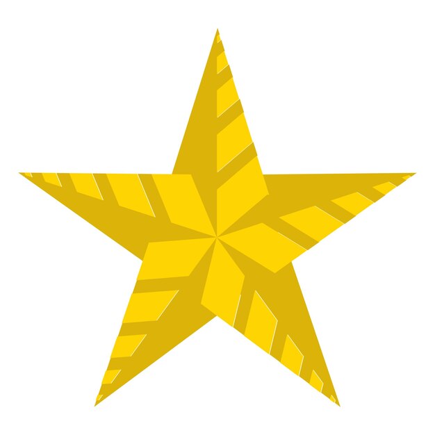 vector de icono de estrella