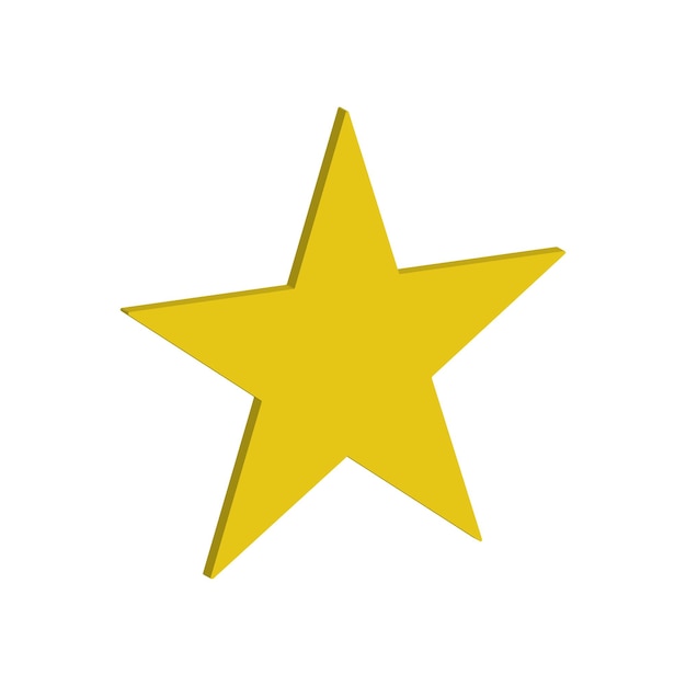 Vector icono de estrella