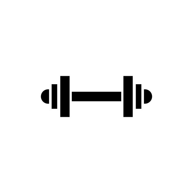 Vector de icono de fitness