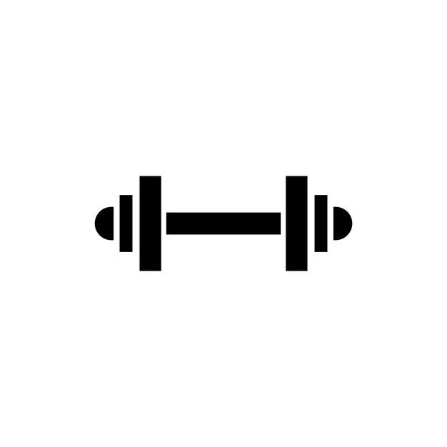 Vector de icono de fitness